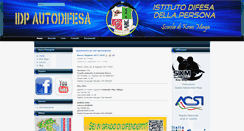 Desktop Screenshot of idp-autodifesa.it